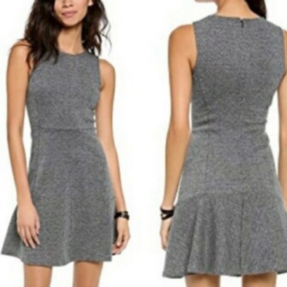 Theory Nikay D Kenmore Flounce Dress Size 4 EUC